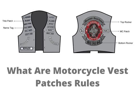 motorcycle club patch rules.